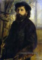portrait de claude monet Pierre Auguste Renoir
